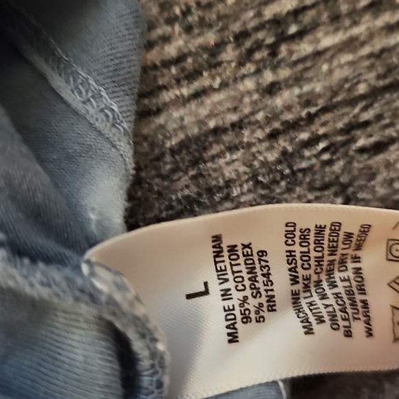 Blue Tie-Dye Women's Crop Top - Picture 5 of 5